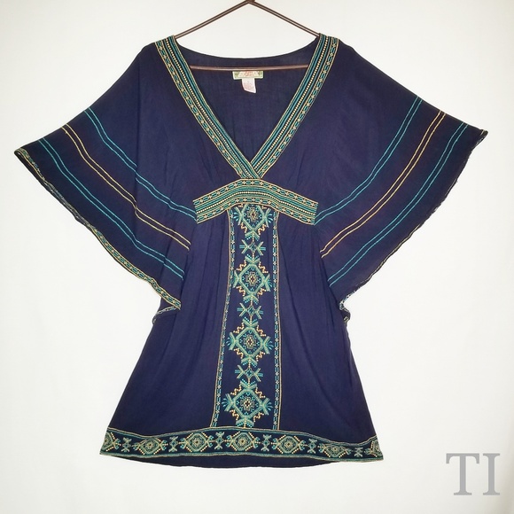 Flying Tomato Bat Wing Tribal Shirt - Picture 1 of 5
